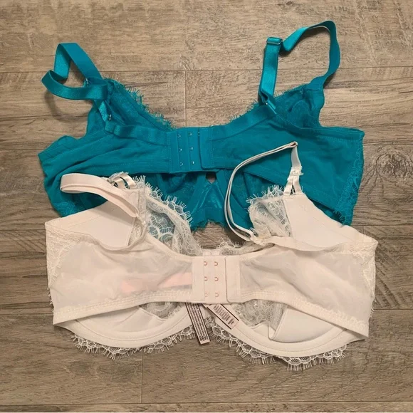 Victoria Secret Lace Underwired Dream Angels Lined Demi Push Up Without Padding - Picture 9 of 14